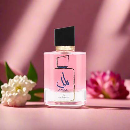 Amal Eau De Parfum 100ml by Ard Al Zaafaran | Sweet Floral Fruity Long Lasting Arabian Perfume Adams Perfumes