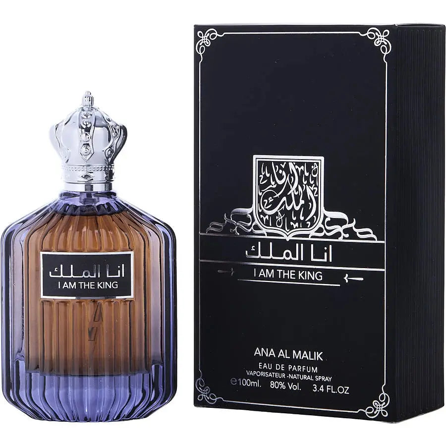 I Am The King Eau de Parfum 100ml ā Bold, Masculine & Long-Lasting Arabian Fragrance lattafauk