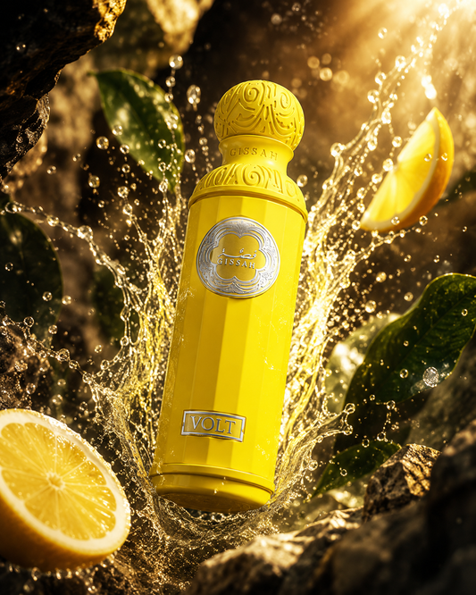 Volt by Gissah Eau De Parfum 200ml | Luxury Citrus Aromatic Woody Perfume for Men Adams Perfumes