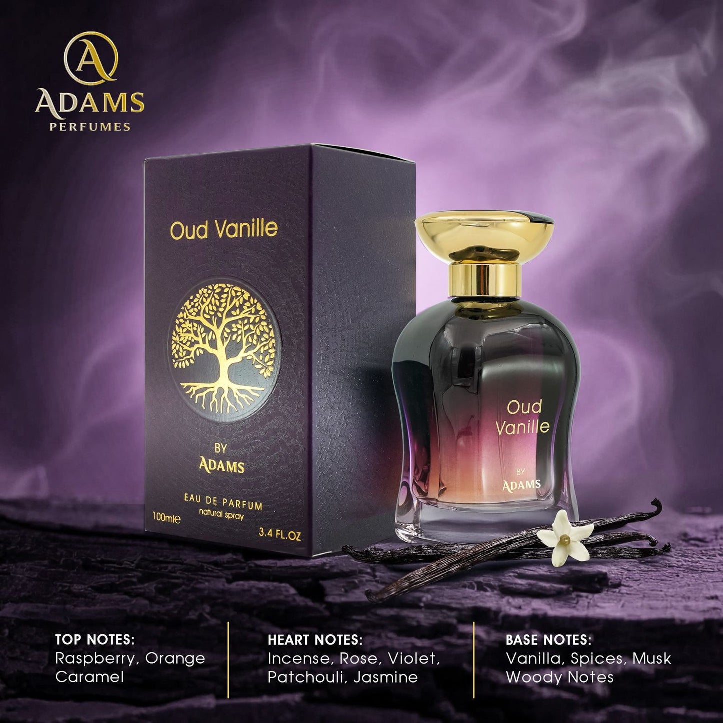 Oud Vanille Adams Perfumes