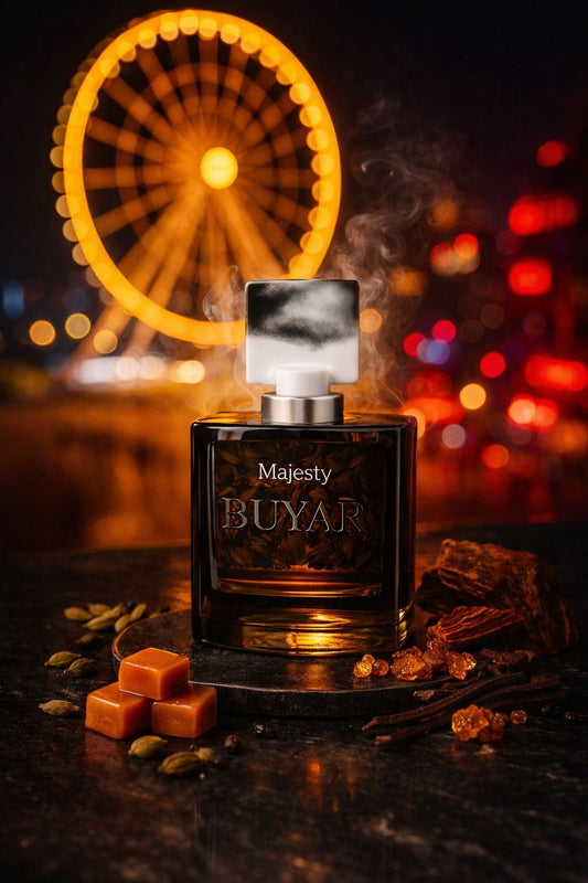 Buyar Majesty Perfume 100ml UK | Amber Woody Long Lasting Luxury Fragrance Adams Perfumes