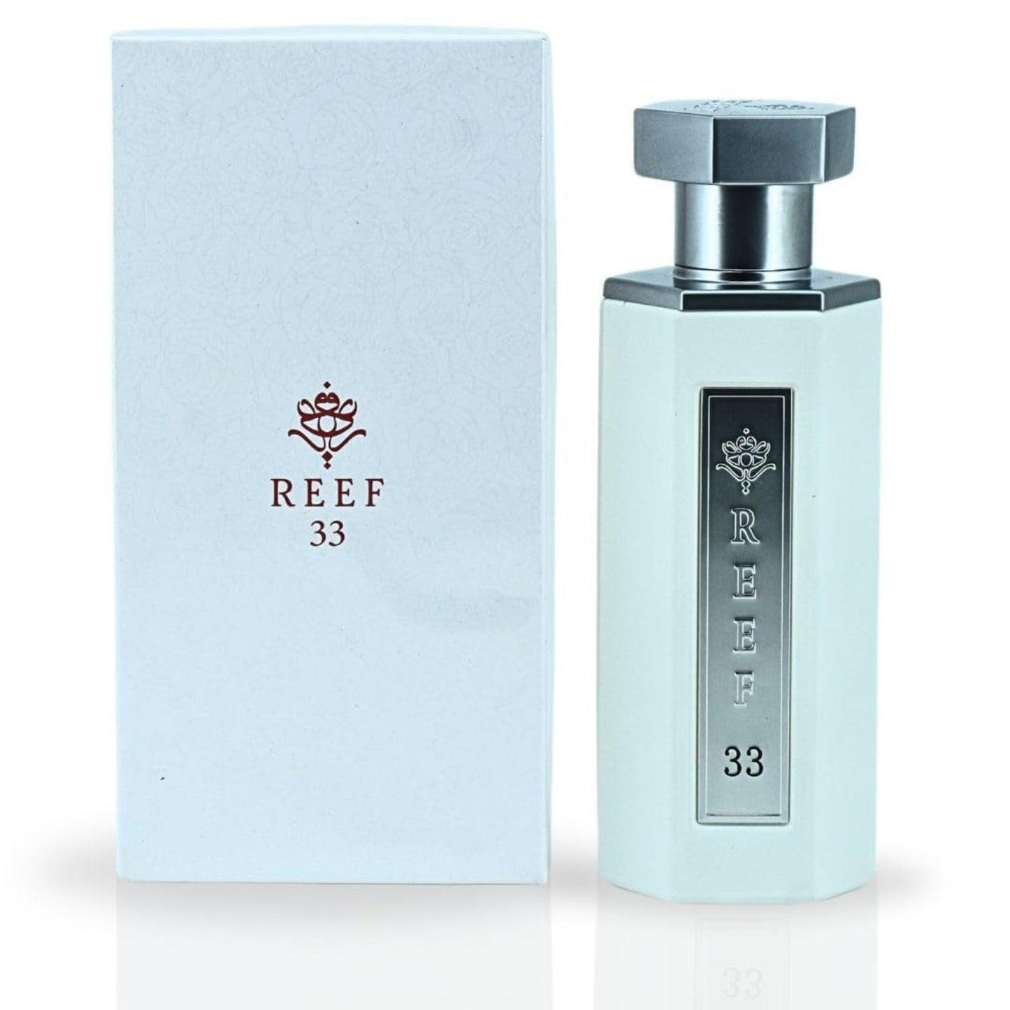 Reef 33 White Eau De Parfum 100ml – Clean Fresh Musky Floral Luxury Fragrance for Men & Women UK Adams Perfumes