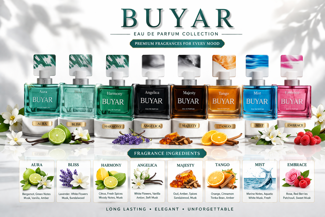 BUYAR Perfume Collection – Premium Fragrances for Every Mood