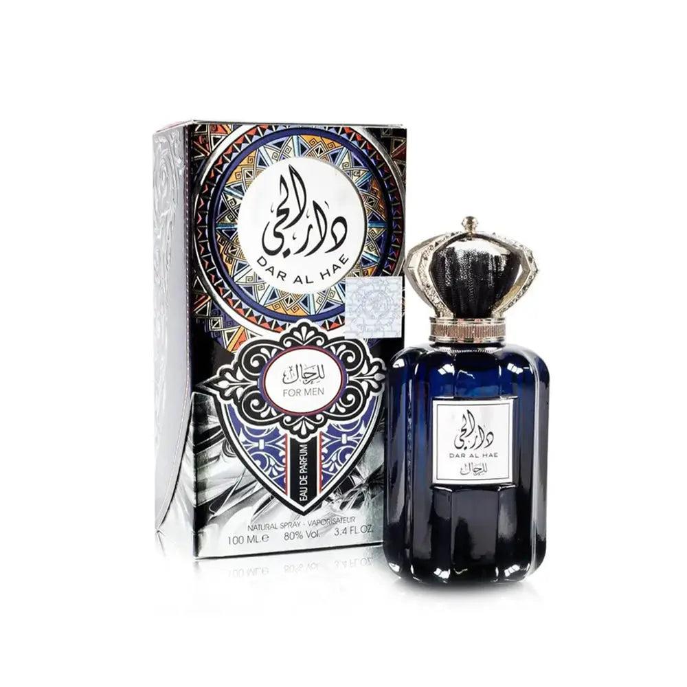 Dar Al Hae Rijale Eau De Parfum 100ml for Men by Ard Al Zaafaran | Woody Spicy Long Lasting Arabian Perfume Adams Perfumes