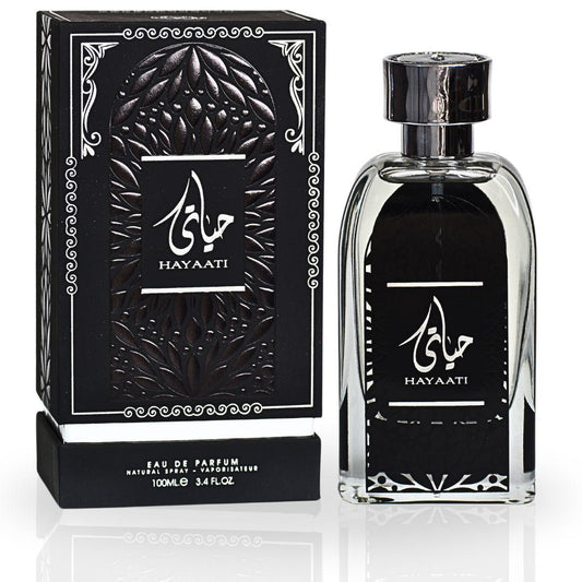 Hayati Eau De Parfum 100ml by Ard Al Zaafaran | Sweet Fruity Vanilla Long Lasting Arabian Perfume Adams Perfumes