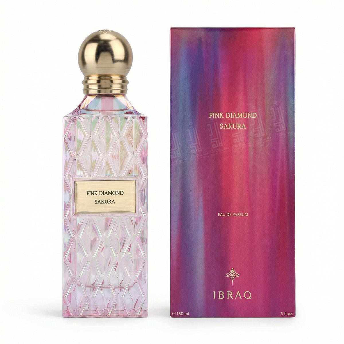 Pink Diamond Sakura 150ml EDP by IBRAQ – Peony, Orange Blossom, Rose, Cherry Blossom & White Musk Adams Perfumes