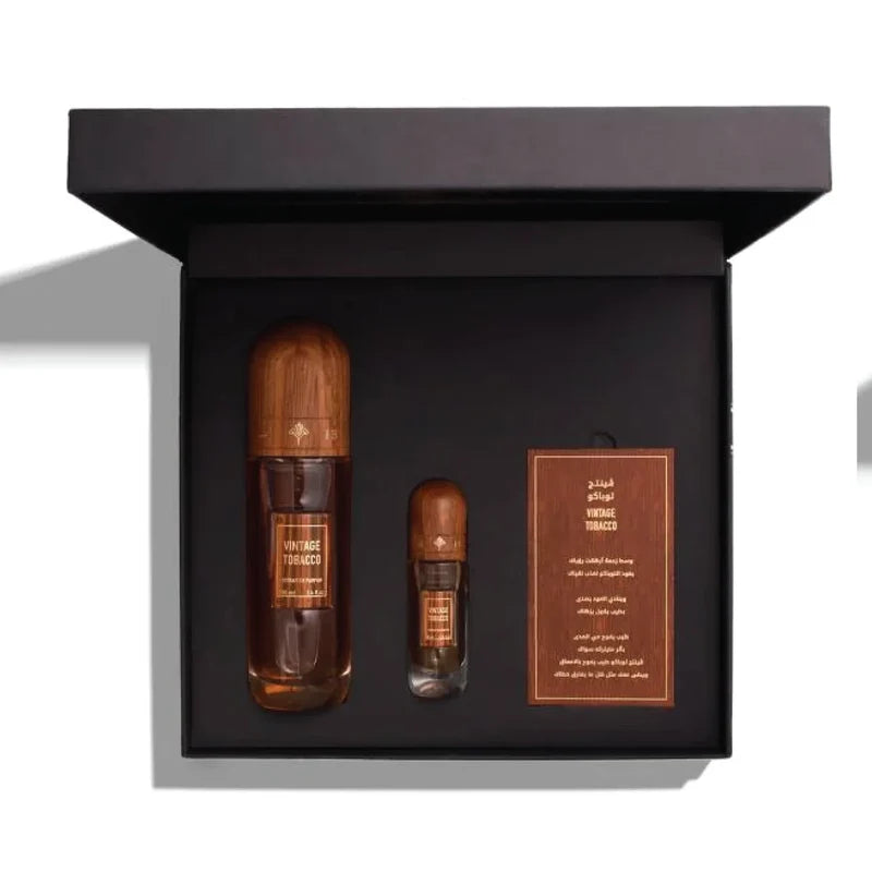 Vintage Tobacco Collection 100ml + 10ml by IBRAQ | Ibrahim Al Qurashi Adams Perfumes