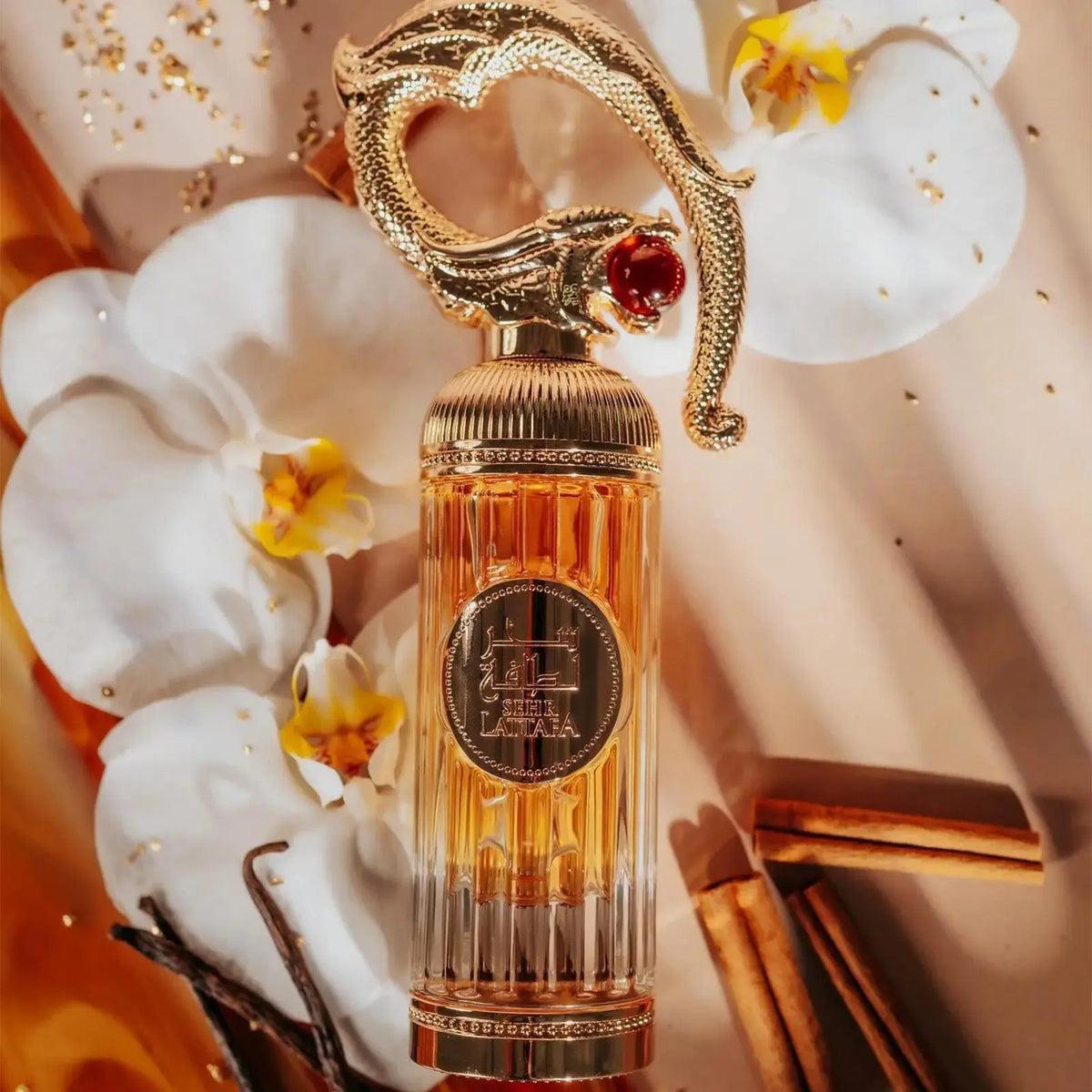 Lattafa Sehr Eau De Parfum 100ml – Sweet Amber Vanilla Floral Long Lasting Perfume UK Adams Perfumes