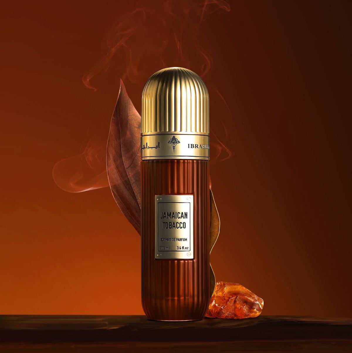 Jamaican Tobacco 100ml EDP by IBRAQ – Cinnamon, Lavender, Tobacco, Orchid, Woods & Saffron Adams Perfumes