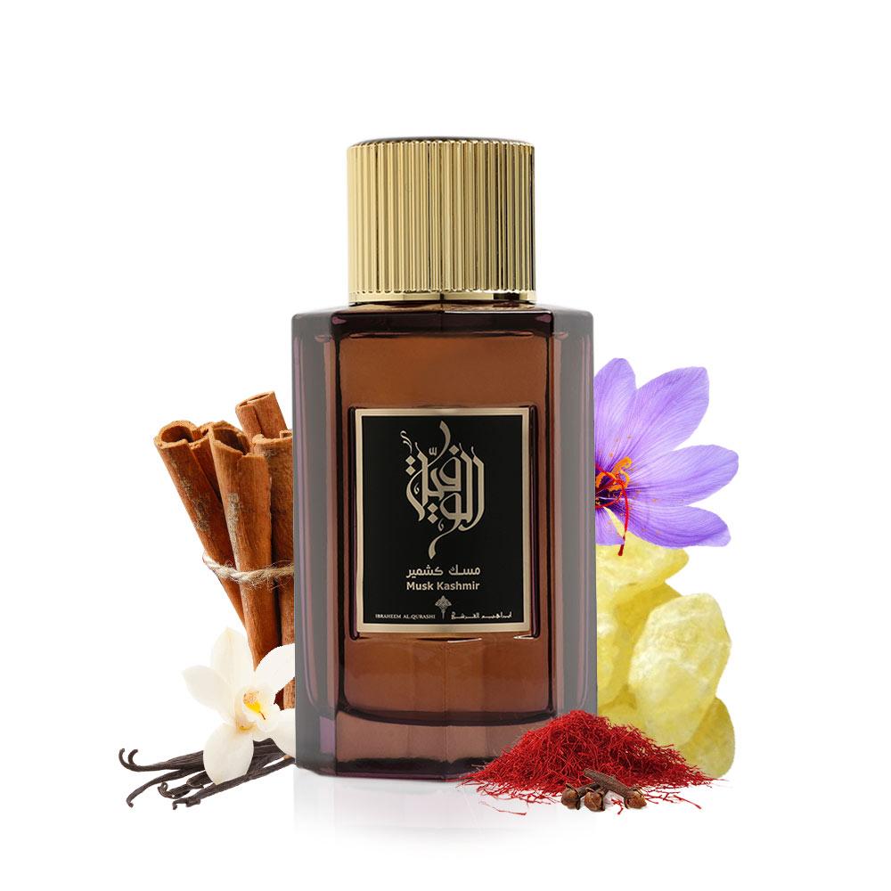 Musk Kashmir 100ml EDP by IBRAQ – Soft Musk, Creamy Woods, Saffron & Elegant Floral Warmth Adams Perfumes