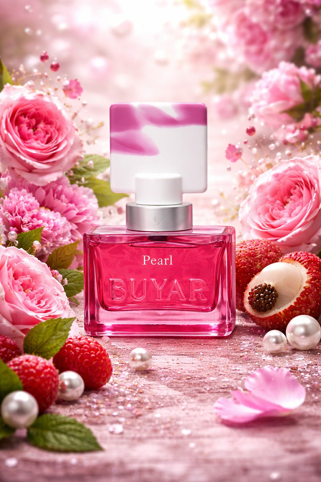 Buyar Pearl Eau De Parfum 100ml – Elegant Floral Fruity Luxury Fragrance for Women UK