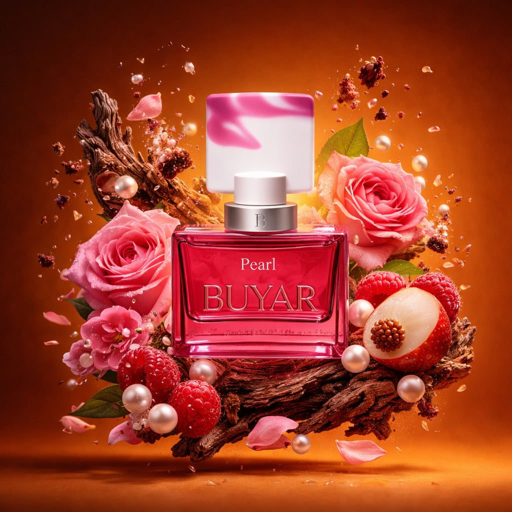Buyar Pearl Eau De Parfum 100ml – Elegant Floral Fruity Luxury Fragrance for Women UK