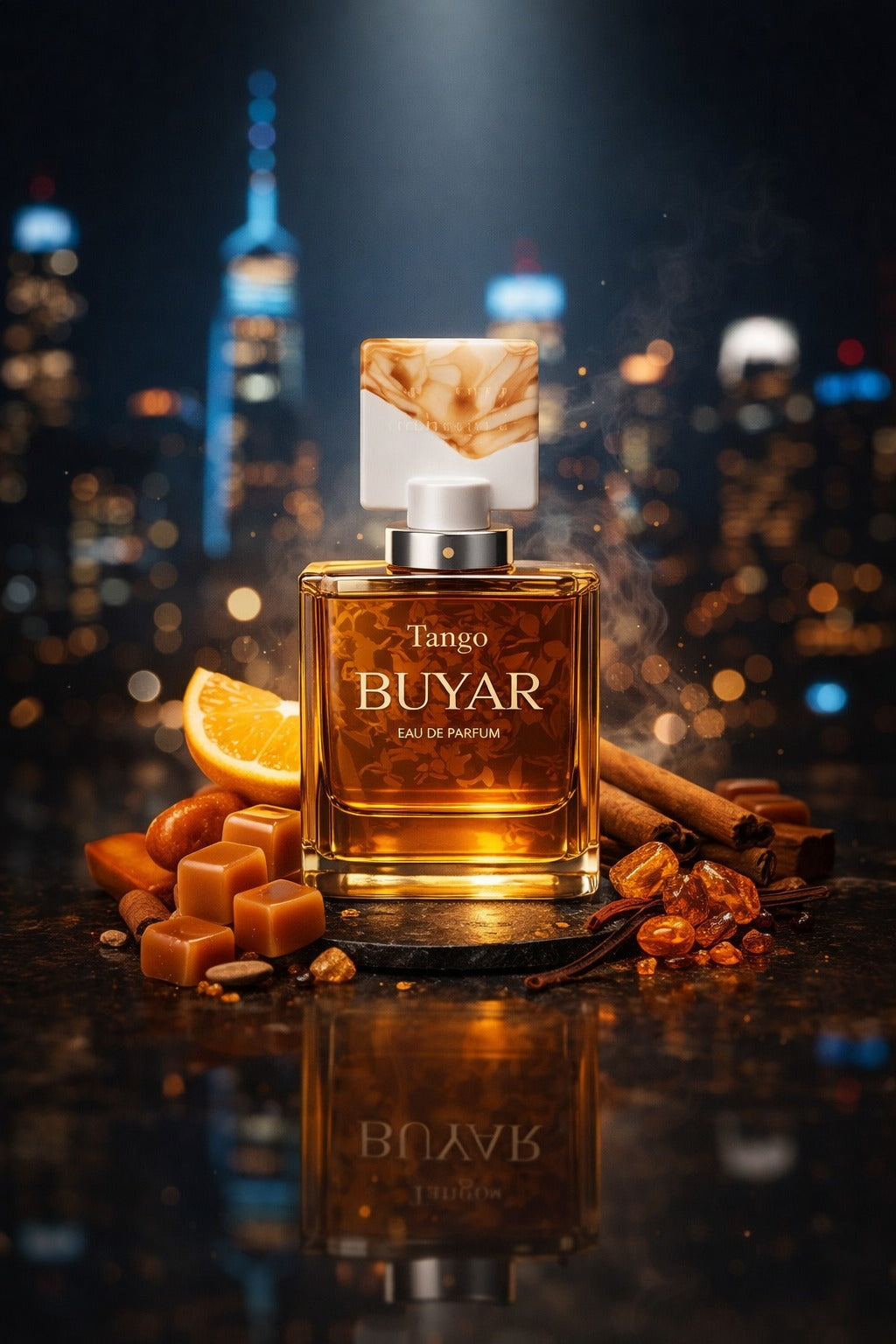 Buyar Tango Eau De Parfum 100ml – Spicy Citrus Woody Luxury Fragrance for Men & Women UK