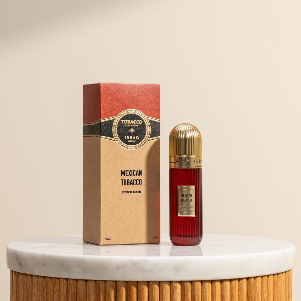 Mexican Tobacco 100ml EDP by IBRAQ – Cedarwood, Dark Chocolate, Lilac, Cinnamon, Amber & Tobacco Adams Perfumes