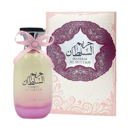 Hareem Al Sultan Pink Eau De Parfum 100ml | Arabian Perfume UK Adams Perfumes