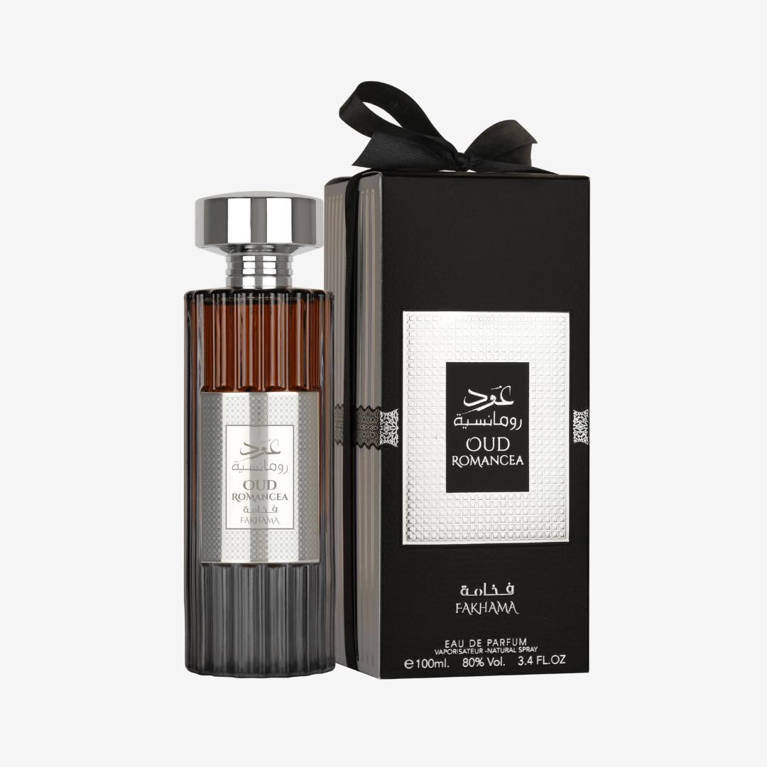 Oud Romancea Fakhama Eau De Parfum 100ml by Ard Al Zaafaran | Luxury Rose Oud Amber Perfume Adams Perfumes