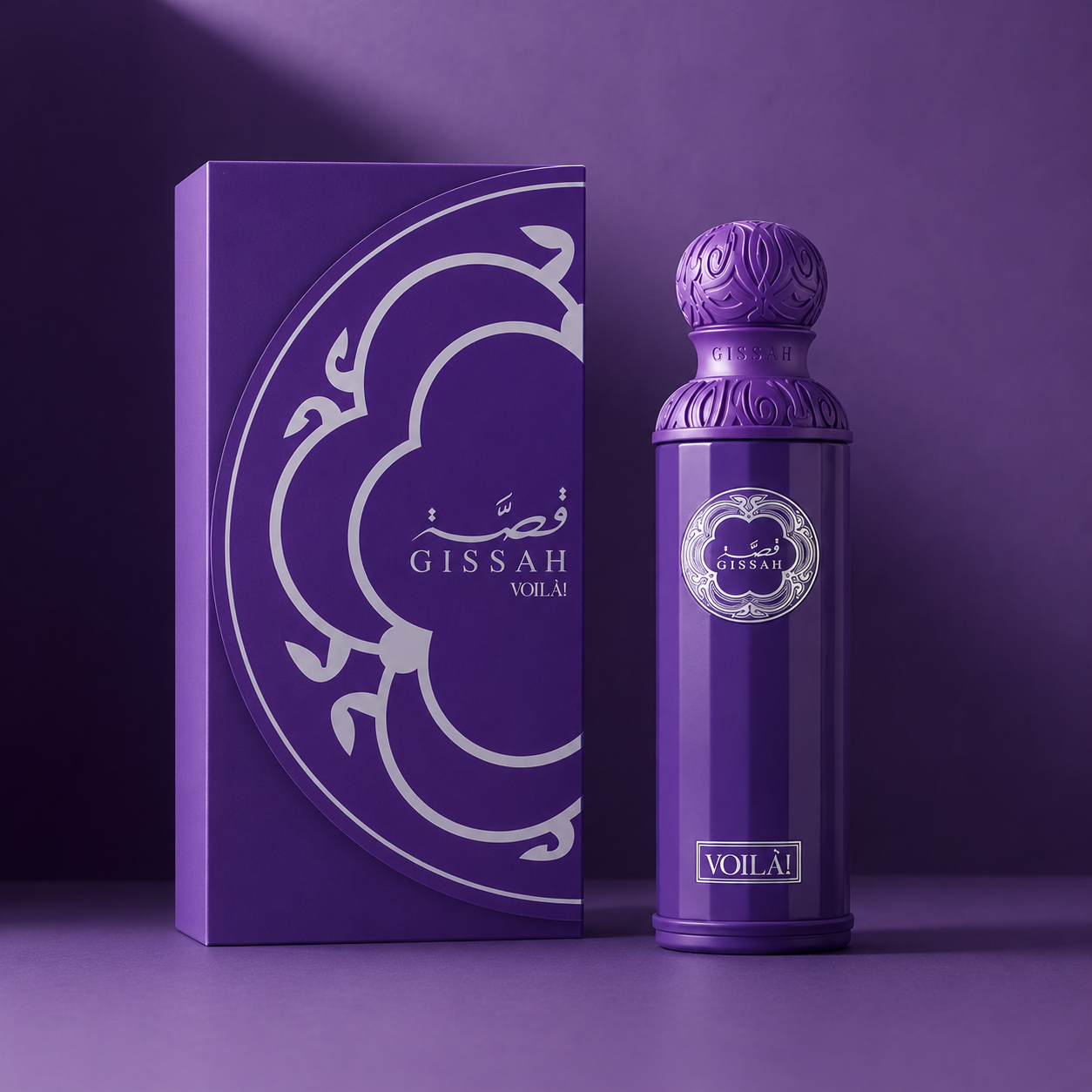 Voila by Gissah Eau De Parfum 200ml | Luxury Floral Amber Musky Perfume for Women Adams Perfumes