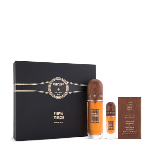 Vintage Tobacco Collection 100ml + 10ml by IBRAQ | Ibrahim Al Qurashi Adams Perfumes