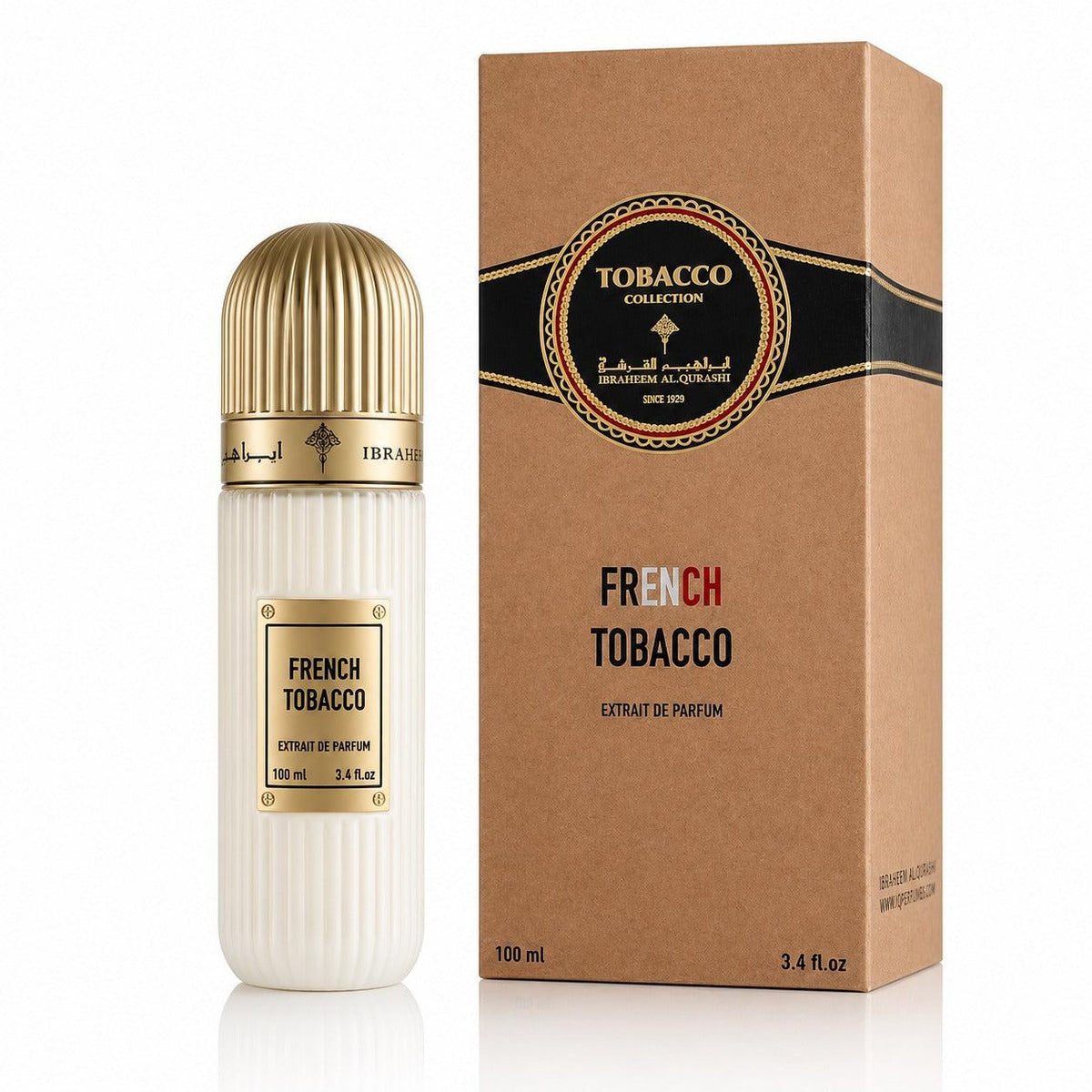 French Tobacco 100ml EDP by IBRAQ – Blood Orange, Green Apple, French Tobacco, Neroli & Iris Adams Perfumes