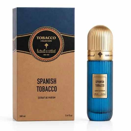 Spanish Tobacco 100ml EDP by IBRAQ – Aquatic Saffron, Tonka, Cocoa, Amber & Tobacco Adams Perfumes