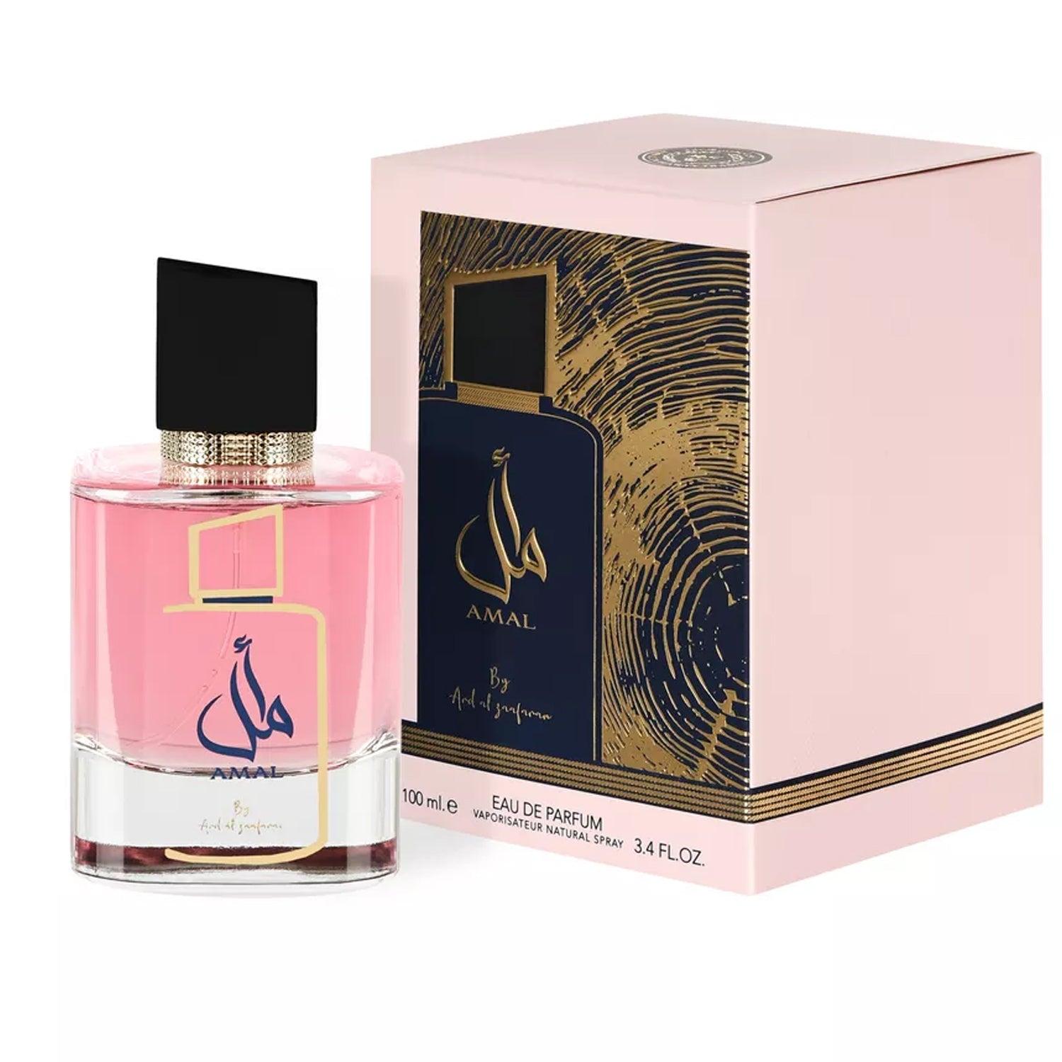 Amal Eau De Parfum 100ml by Ard Al Zaafaran | Sweet Floral Fruity Long Lasting Arabian Perfume Adams Perfumes